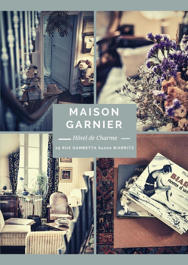 Maison Garnier Hotel De Charme Biarritz Eksteriør billede