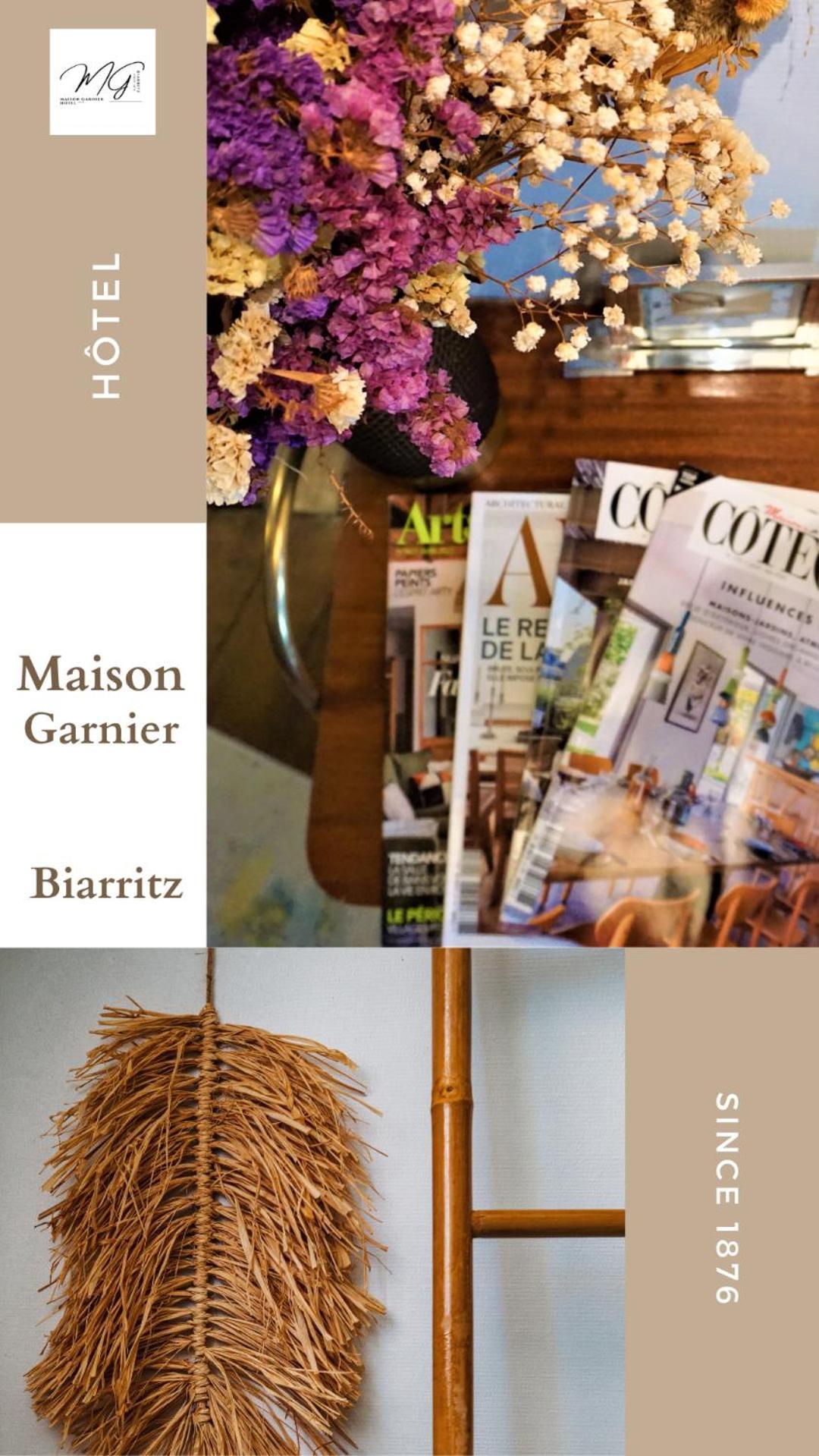 Maison Garnier Hotel De Charme Biarritz Eksteriør billede